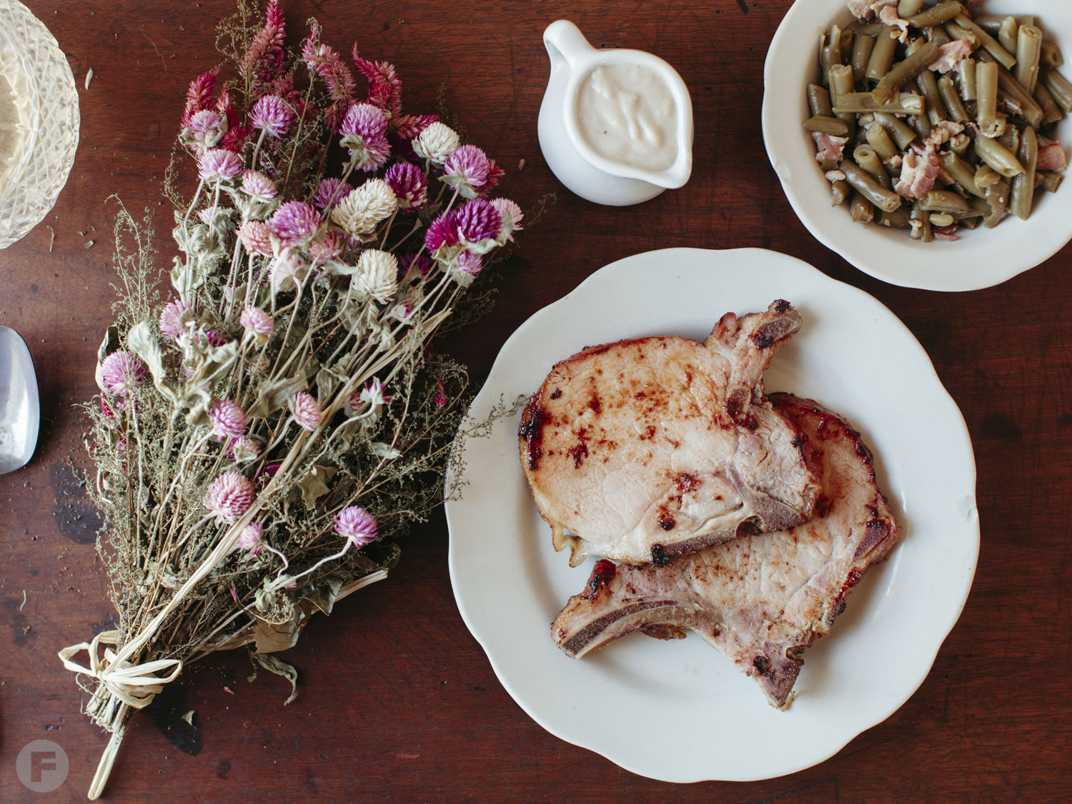 J. Huston pork chop
